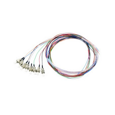 Набір кольорових пігтейлів FC / UPC 1.5 m, SM, Easy strip, для 12 віл. (Bl, Or, Gn, Br, Wh, Gr, Rd, Bk, Yl, Vl, Pk, Tq)