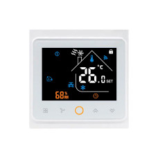 Термостат для фанкойлу з WiFi управлінням Tervix WiFi Fancoil Thermostat (на  труби) -В