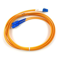 Шнур оптичний з`єднувальний (патч корд) duplex SC - LC 3м EServer