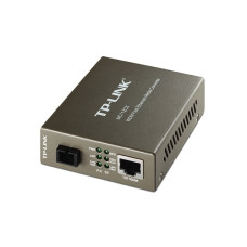 Медіаконвертер TP-LINK MC112CS 100Base-TX-100Base -FX, WDM (ТХ 1310nm, RX 1550nm), SM, 20km, SC