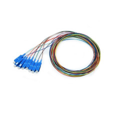 Набір кольорових пігтейлів SC / UPC 1.5 m, SM, Easy strip, для 8 віл. (Bl, Or, Gn, Br, Wh, Gr, Rd, Bk)