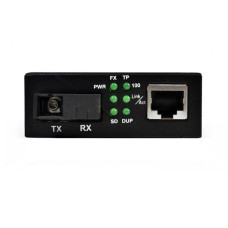Медіаконвертер FoxGate 100Mb 1xSM  LFP 1310nm 20 км (EC-B-01-1SM-1550nm-20-LFP)