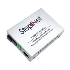Медіаконвертер Step4Net MC-D-0,1-1SM-1550nm-20 км.