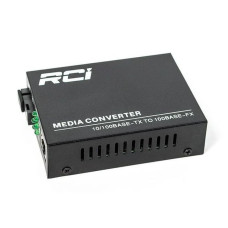 Медіаконвертер RCI 10/100Base-TX/100Base-FX, TX 1550 нм/RX 1310 нм, SC, 20 км (RCI902W-FE-20-R)