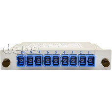 Оптичний розгалужувач корпусний (DIN) Coupler PLC-1x8-3-SC/UPC