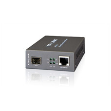 Медіаконвертер TP-LINK MC220L 1GEBase-TX-1GEBase-FX, SM 10km, MM 0.5km, SFP
