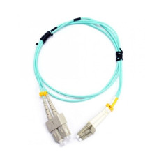 Патчкорд SC/UPC-LC/UPC MM (OM3) 5м Duplex CMS-Україна (UPC-5SCLC(MM)D)