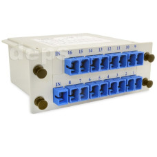 Оптичний розгалужувач корпусний (DIN) Coupler PLC-1x16-3-SC/UPC