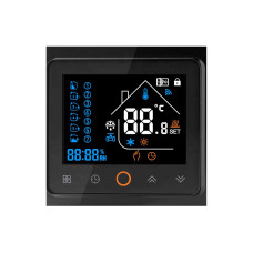 Термостат з ZigBee управлінням Tervix Pro Line для газового/електричного котла, чорний