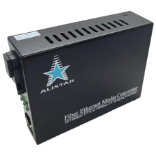 Медіаконвертор ALISTAR X3S 100M 10/100BASE-T RJ-45 - 100BASE-FX 1SM WDM SC 20KM TX1310/RX1550nm