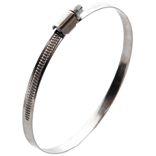 Хомут черв'ячний нержавіючий APRO W2 120-140мм (10шт)