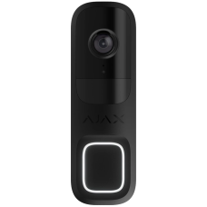 Відеодзвінок Ajax Doorbell black RAL 9005