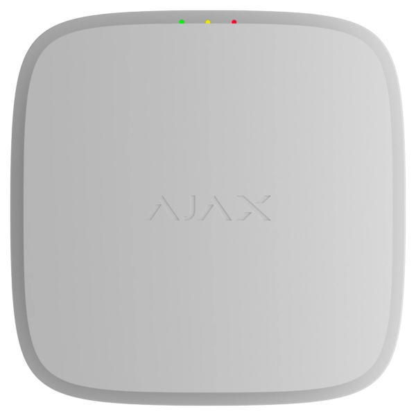 Сповіщувач Ajax EN54 FireProtect (Smoke/Sounder) white пожежний димовий зі звуковим оповіщенням