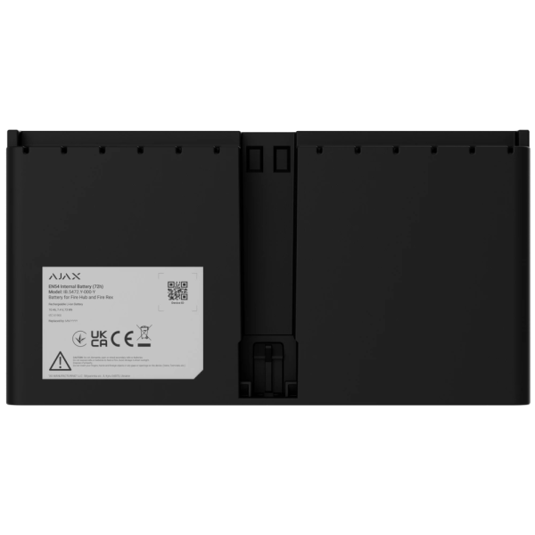 Акумулятор Ajax EN54 Internal Battery (72h) black для Fire Hub і Fire Rex