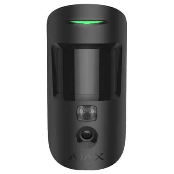 Сповіщувач Ajax MotionCam HDR (PhOD) Jeweller black руху з камерою бездротовий