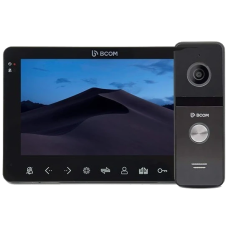 Комплект відеодомофона BCOM BD-780FHD Black Kit