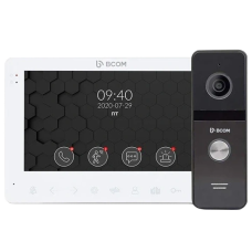 Комплект відеодомофона BCOM BD-780FHD White Kit