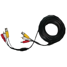 Патчкорд комбінований коаксіальний + живлення + звук 20м BNC + DC + AV