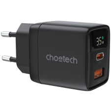 Адаптер Choetech PD6052 Black PD35W GAN A+C