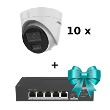 IP відеокамера Hikvision DS-2CD1343G2-LIUF 4МП (2.8мм) із мікрофоном