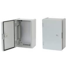 Щит з монтажною панеллю,опалові двері IP 65 ERKA 022