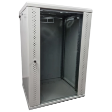 Шафа EServer 15U 600х500х773 скло, сіра
