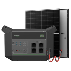 Система автономного живлення однофазна HYXiPower HYX-EA2000 + AIKO-A475-MAH54Mw 475 Вт
