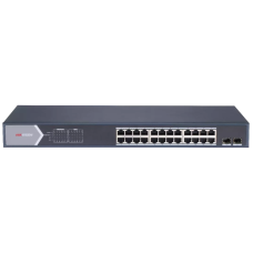 Комутатор 24 порти керований Hikvision DS-3E1526P-SI PoE