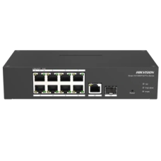 Комутатор 10 портів керований Hikvision DS-3T1310P-SI/HS PoE