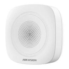 Бездротова внутрішня сирена Hikvision DS-PS1-I-WE-Red (червоне підсвічування)