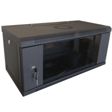 Шафа коммутаційна Hypernet WMNC-35-6U-FLAT-BLACK 6U 600x350 чорна