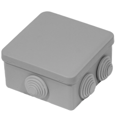 Коробка розподільча квадратна зовнішня IP54, UEA (100х100x50)
