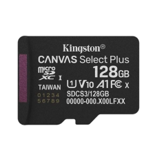 Карта пам'яті Kingston microSD128GB C10 UHS-I A1 V10 R150MB/s