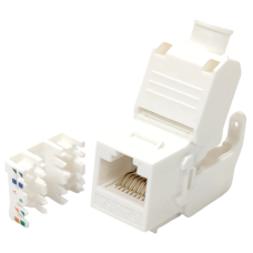 Модуль з'єднувальний безінструментний LW KeyStone RJ45 UTP Slim