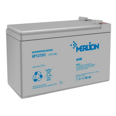 Свинцево-кислотна акумуляторна батарея MERLION GP1272F2 7.2А•г 12В