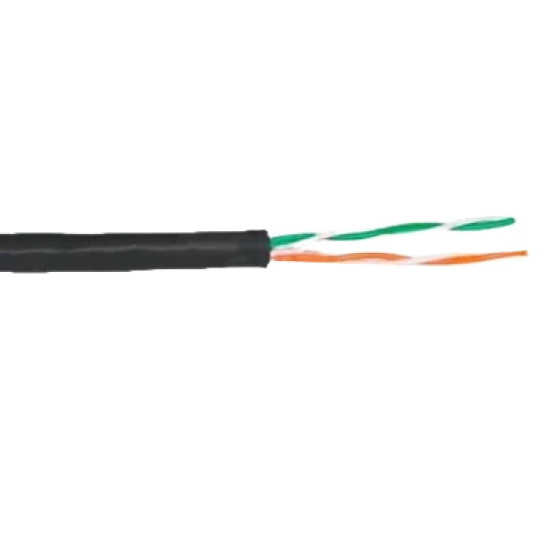 Кабель UTP OK-Net 2*2*0,50КПП-ВП (100) cat 5, бухта 305 м вуличний 2хпарний (4х жил. * 0,50)