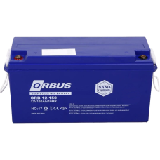 Свинцево-кислотна акумуляторна батарея ORBUS CG12150 150A•г 12В гелева