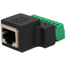 Роз'єм RJ-45(F) (8 контактів) з клемами під кабель