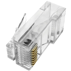 Конектор з'єднувальний неекранований (упаковка 100 шт) RJ45 кат. 5e