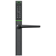 Розумний замок (без врізної частини) SEVEN LOCK SL-7763BF (72-92 мм) black