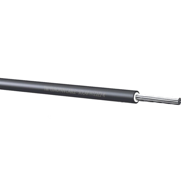 Кабель для сонячних панелей SOLAR H1Z2Z2-K 4 black (бухта 500 м)