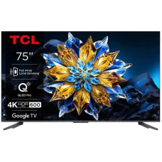 Телевізор TCL 75C69BPRO Pro 4K Smart Google TV Titan ONKYO