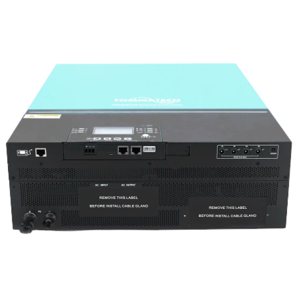 Інвертор TOMMATECH 3.6kW HV 24V 80А MPPT(120-450) однофазний
