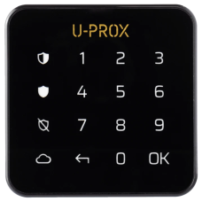Бездротова сенсорна клавіатура для однієї групи U-Prox Keypad G1 Black