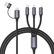 Кабель Cablexpert USB A/C-тато/Lightning/Micro/Type-C 1.5 м