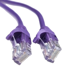 Патч-корд фіолетовий 0.5м UTP CAT5e