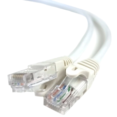 Патч-корд білий 1м UTP CAT5e
