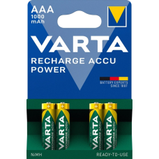 Акумулятор AAA VARTA RECHARGEABLE ACCU 1000mAh