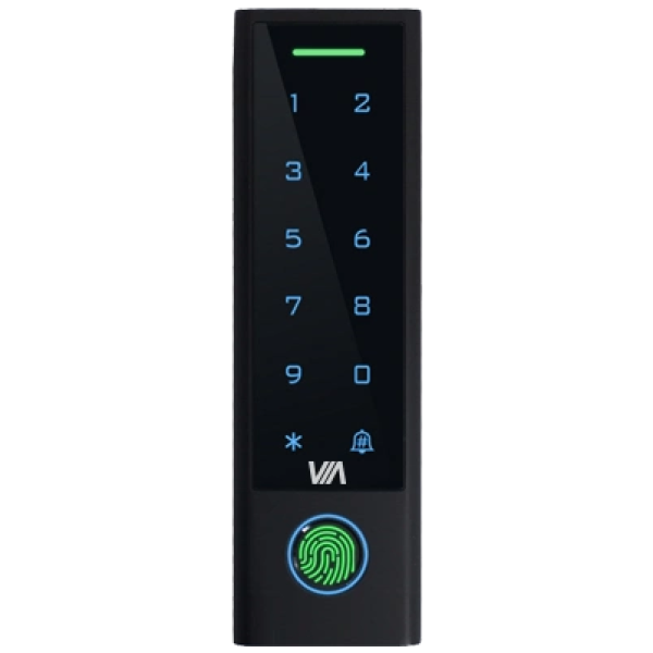Контролер для однієї двері Via Security VTA-22KFP/E+M WF автономний зі зчитувачем
