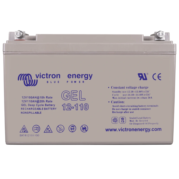 Свинцево-кислотна акумуляторна батарея Victron Energy Gel 12-110 110A•г 12В гелева
